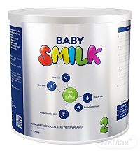 BABYSMILK 2 následná dojčenská mliečna výživa v prášku (6 - 12 mesiacov) 1×900 g, dojčenské mlieko, od 6. mesiaca