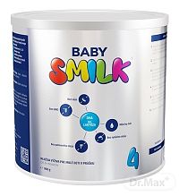 BABYSMILK 4 mliečna výživa pre malé deti v prášku (od 24 mesiacov) 1×900 g, dojčenské mlieko, od 24. mesiacov
