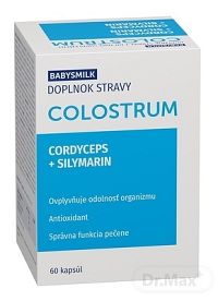 Babysmilk Colostrum + Cordyceps + Sylimarín 1×60 cps, výživový doplnok