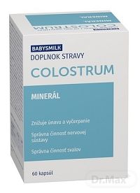Babysmilk Colostrum + Minerál 1×60 cps, výživový doplnok