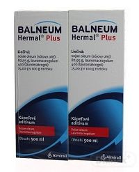 BALNEUM HERMAL PLUS add bal (fľ.PVC) 2x500 ml (1000 ml)