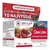 Barny's Cran-Urin Kanadské Brusnice 40 + 20 kapsúl