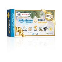 Barny's Kolostrum s beta-glukánmi forte + ULTRA-C IMUNO 1×60 ks, vianočná edícia