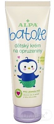 BATOLE DETSKÝ KRÉM NA ZAPARENINY 1×75 ml, detský krém na zapareniny