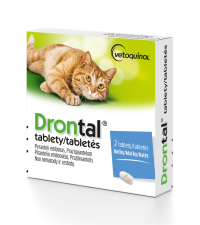 Bayer Drontal 2 tablety pre mačky