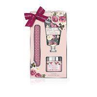 Baylis & Harding Manikúrna sada - Ruža, vlčí mak & vanilka 1×3 ks, sada na manikúru