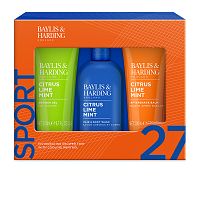 Baylis & Harding Pánska darčeková sada starostlivosti o telo - Limetka & Mäta, 3ks