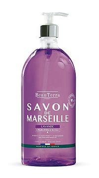 Beauterra Marseille Liquid Soap Lavender 1×1000 ml, tekuté mydlo