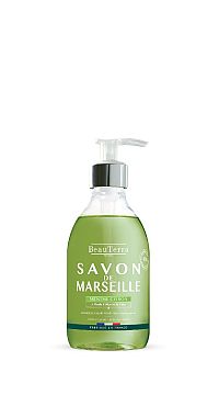 Beauterra Marseille Liquid Soap Mint Lemon 1×300 ml, tekuté mydlo