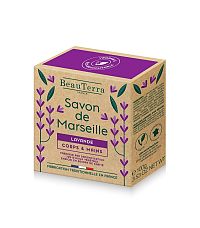 Beauterra Marseille Solid Soap Lavander 1×100 g, tuhé mydlo
