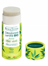 Beauterra Organic Deodorant Green Tea 50g 1×50 g, dezodorant