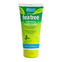 BEAUTY FORMULAS tea tree Penivý čistiaci gél na pleť 1×150 ml, penivý čistiaci gél