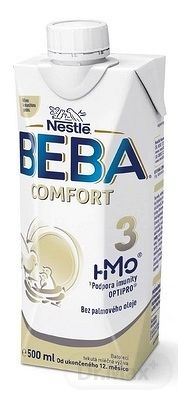 BEBA COMFORT 3 HM-O 1×500 ml, mliečna výživa, od 12. mesiaca