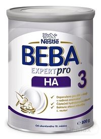 BEBA EXPERT pro HA 3 mliečna výživa (od ukonč. 10. mesiaca) 1x800 g