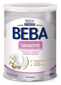 BEBA SENSITIVE 1×800 g, detská strava, od narodenia