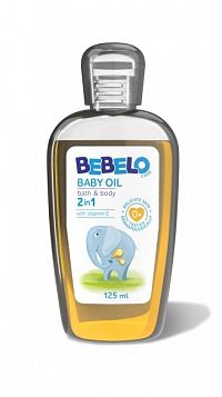 BEBELO BABY OIL 2in1 kúpeľový a telový olej 1x125 ml