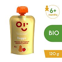 Beggs BIO Máslová dýně a jablka 120 g