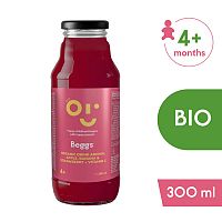 Beggs BIO NÁPOJ Aróniajablkobanán & jahoda s vitamínom C od ukonč. 4. mesiaca 300 ml