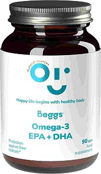 Beggs Omega-3, EPA+DHA 90 cps