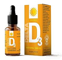 BENEFIT DELTA VITAMÍN D3 Natural 1000 IU 1×10 ml, vitamín D