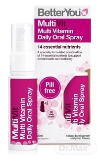 Better You MultiVit orálny sprej 1×25 ml, orálny sprej