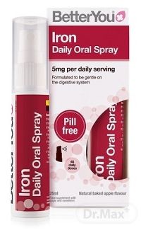Better You Železo5 orálny sprej 1×25 ml, orálny sprej