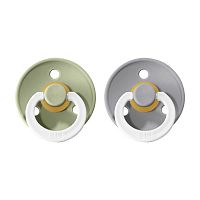 Bibs Colour nočné cumlíky kaučuk 2ks Sage Cloud 49332