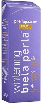 Biela perla Pre fajčiarov whitening s kamilkou 1×75 ml