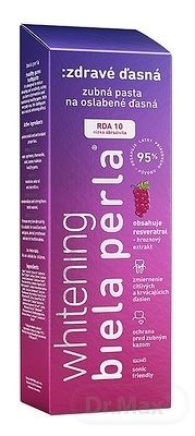 Biela Perla Zdravé ďasná whitening - zubná pasta 1×75 ml