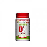 BIO Pharma Vitamín D3 FORTE cps 90+90 (100% ZADARMO) (180 ks)
