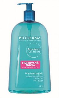 Bioderma Atoderm jemný sprchový gel pre suchú a citlivú pokožku 1000 ml