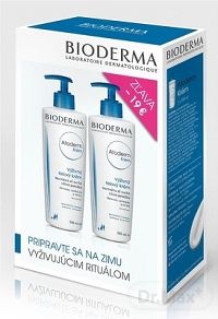 BIODERMA Atoderm KRÉM BALÍK (1+1) 2×500 ml, výživný telový krém