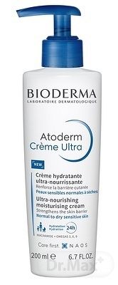 BIODERMA Atoderm Krém Ultra 1×200 ml, hydratačný krém