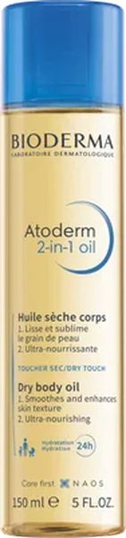 BIODERMA Atoderm olej 2v1 vyživujúci a zjemňujúci olej 150 ml