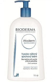 Bioderma Atoderm výživný sprchový krém pre normálnu až suchú citlivú pokožku 1000 ml