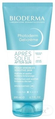 BIODERMA Photoderm After sun gél-krém 1×200 ml, krém na pokožku spálenú slnkom