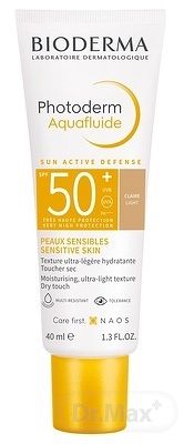 BIODERMA Photoderm Aquafluid svetlý SPF 50+ 1×40 ml, opaľovací pleťový krém