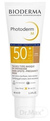 BIODERMA Photoderm M tmavý SPF 50+ 1×40 ml, gél-krém určený na citlivú pleť