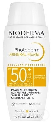 BIODERMA Photoderm Mineral Fluide SPF 50+ 1×75 g, fluid na pokožku
