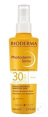 BIODERMA Photoderm Sprej SPF 30 1×200 ml, sprej na opaľovanie