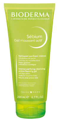 Bioderma Sébium Gel moussant ACTIF 1x200 ml, gel