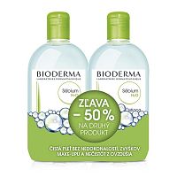 BIODERMA Sébium H2O micelárna pleťová voda 2x500 ml (1+1), 1x1 set