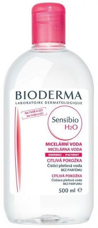 BIODERMA Sensibio H2O 500 ml, pleťová voda na citlivú pleť