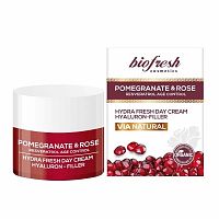 Biofresh Hyaluron Filler denný pleťový krém s hyalurónom a extraktom z granátového jablka 50 ml
