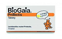 BioGaia ProTectis žuvacie tablety citrónová príchuť 1x10 ks