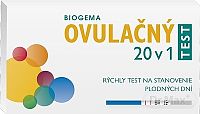 BIOGEMA Ovulačný test 20 v 1 1×20 ks, rýchly test na stanovenie plodných dní
