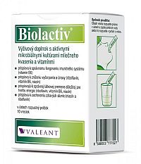 BIOLACTIV rozpustný prášok vo vrecúškach 1x10 ks
