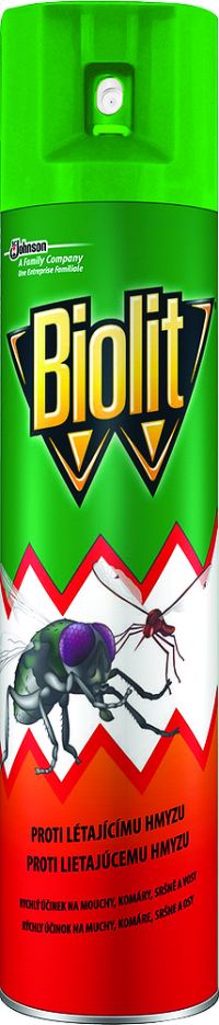 Biolit Insekticíd v spreji proti lietajúcemu hmyzu 400 ml