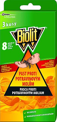 Biolit lapač potravinových molí 3 kusy v balení
