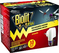 Biolit Plus - 30 nocí na komáre a muchy 1 kus - odparovač + náhradná náplň